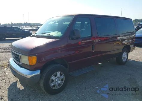 2007 Ford E-350 Super Duty Xl/Xlt from USA, damaged, VIN 1FBNE31LX7DA75667